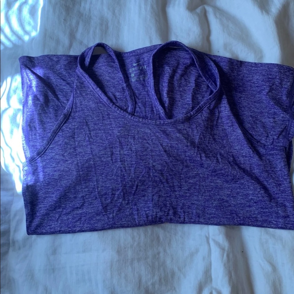 Purple Nike tank top